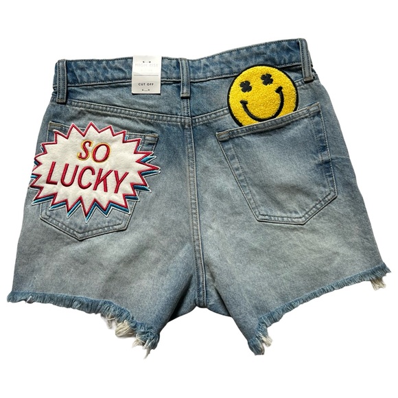 NWT Lucky Patch High Rise Cut Off Short - Picture 6 of 10